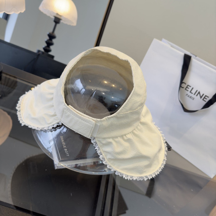 Summer Women Casual Bucket Hat Narrow Flared Brim Cloche Hat Beach Headwear Caps Unisex