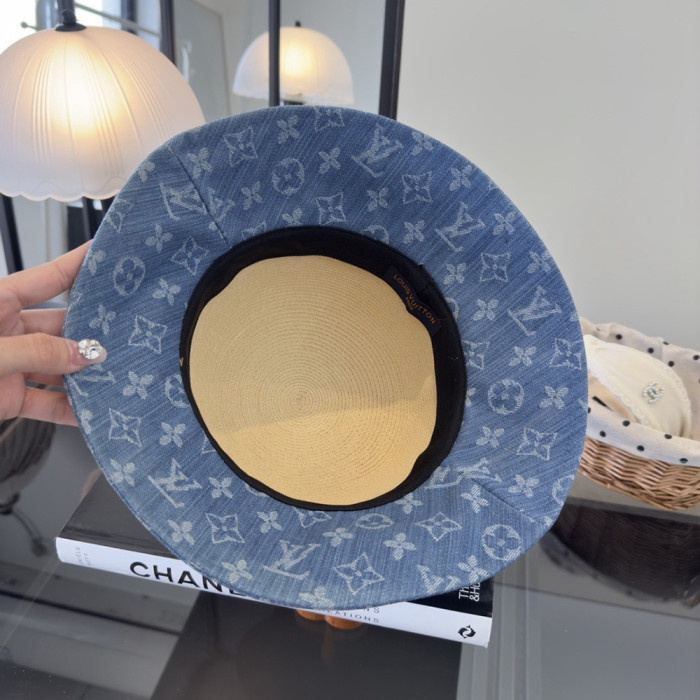 Summer Women Casual Bucket Hat Narrow Flared Brim Cloche Hat Beach Headwear Caps Unisex