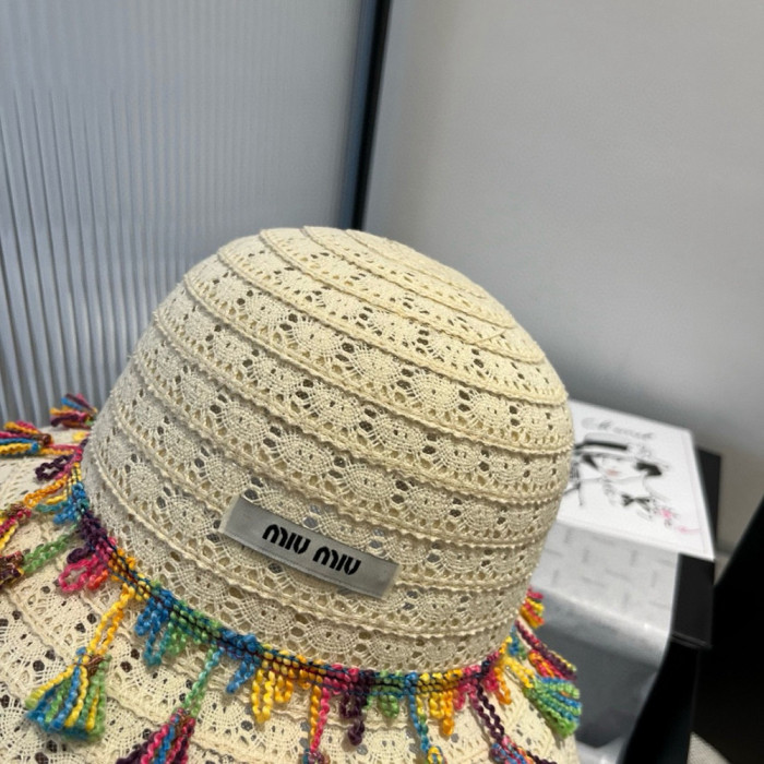 Summer Women Casual Bucket Hat Narrow Flared Brim Cloche Hat Beach Headwear Caps Unisex