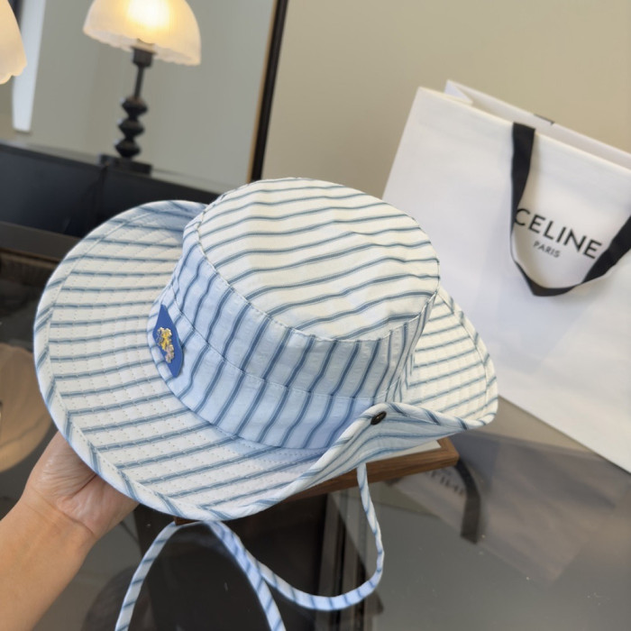 Summer Women Casual Bucket Hat Narrow Flared Brim Cloche Hat Beach Headwear Caps Unisex
