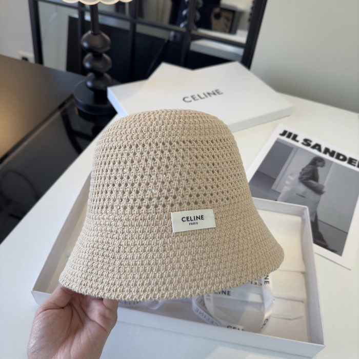 Summer Women Casual Bucket Hat Narrow Flared Brim Cloche Hat Beach Headwear Caps Unisex