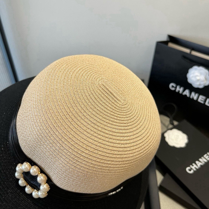 Summer Women Casual Bucket Hat Narrow Flared Brim Cloche Hat Beach Headwear Caps Unisex