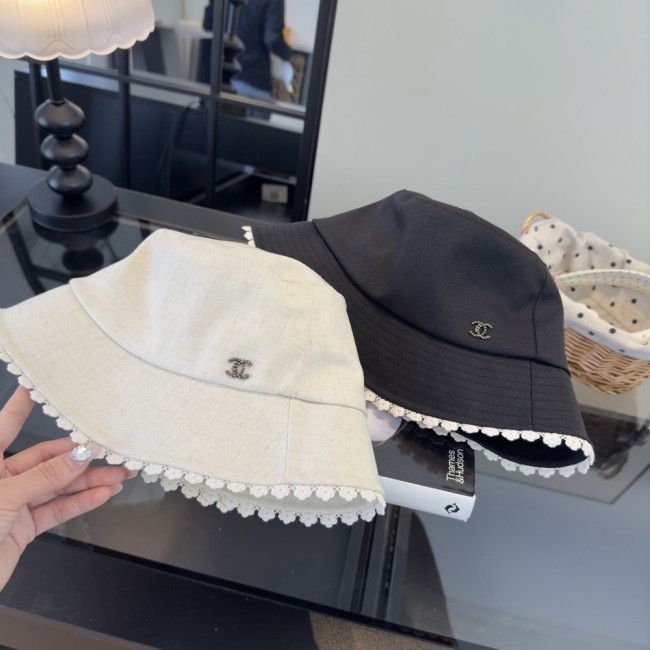 Summer Women Casual Bucket Hat Narrow Flared Brim Cloche Hat Beach Headwear Caps Unisex