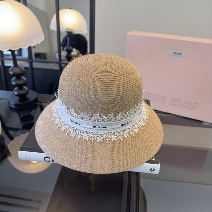 Summer Women Casual Bucket Hat Narrow Flared Brim Cloche Hat Beach Headwear Caps Unisex