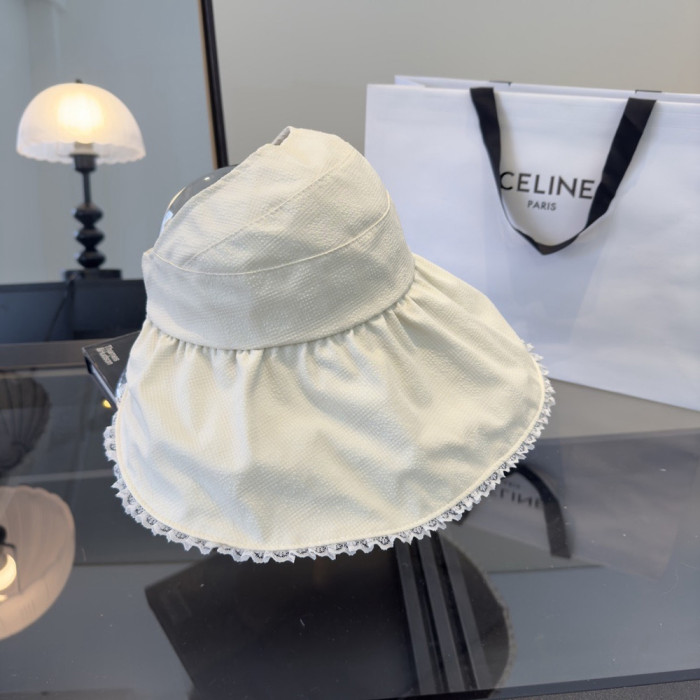 Summer Women Casual Bucket Hat Narrow Flared Brim Cloche Hat Beach Headwear Caps Unisex