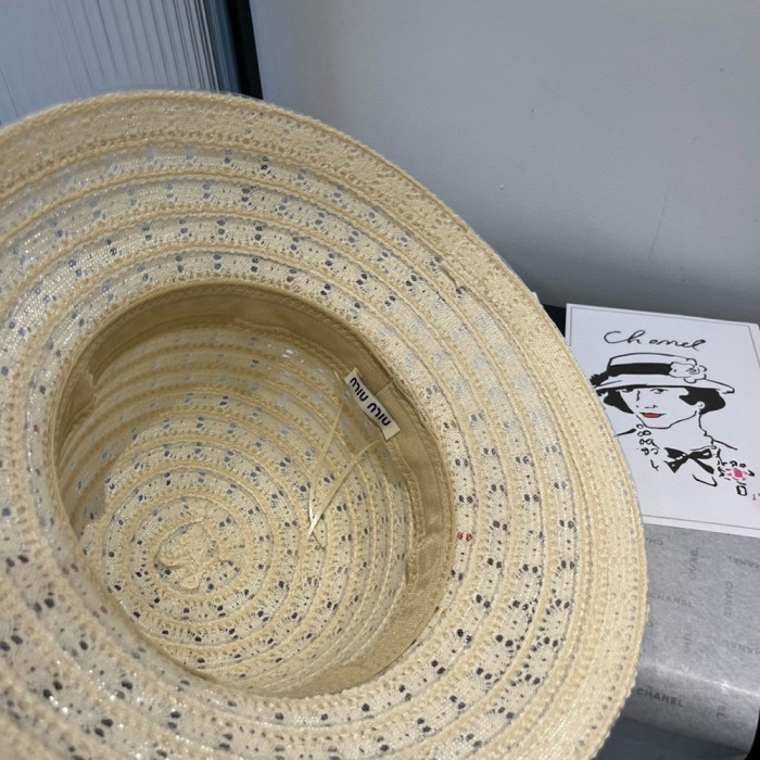 Summer Women Casual Bucket Hat Narrow Flared Brim Cloche Hat Beach Headwear Caps Unisex