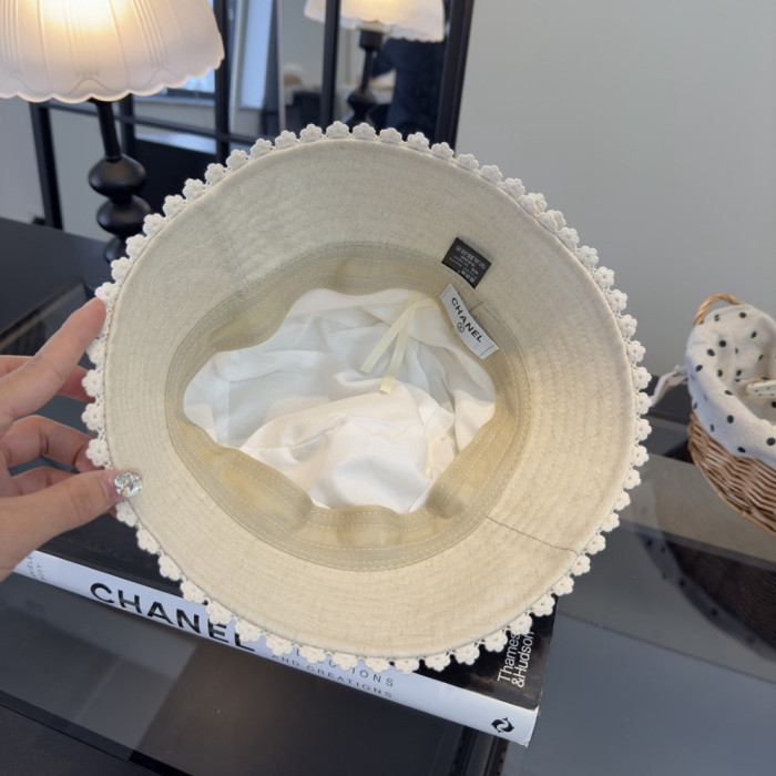 Summer Women Casual Bucket Hat Narrow Flared Brim Cloche Hat Beach Headwear Caps Unisex