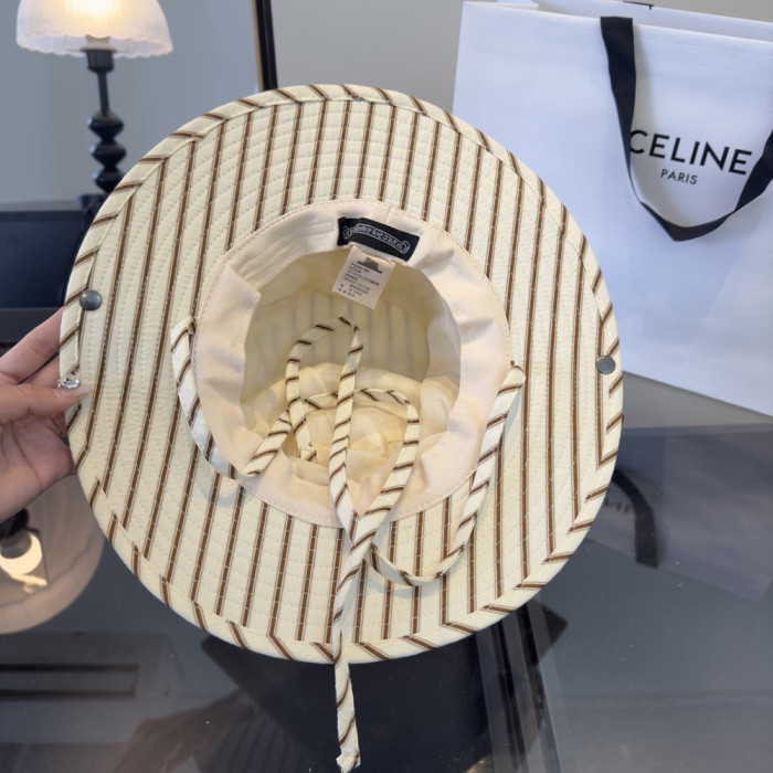 Summer Women Casual Bucket Hat Narrow Flared Brim Cloche Hat Beach Headwear Caps Unisex