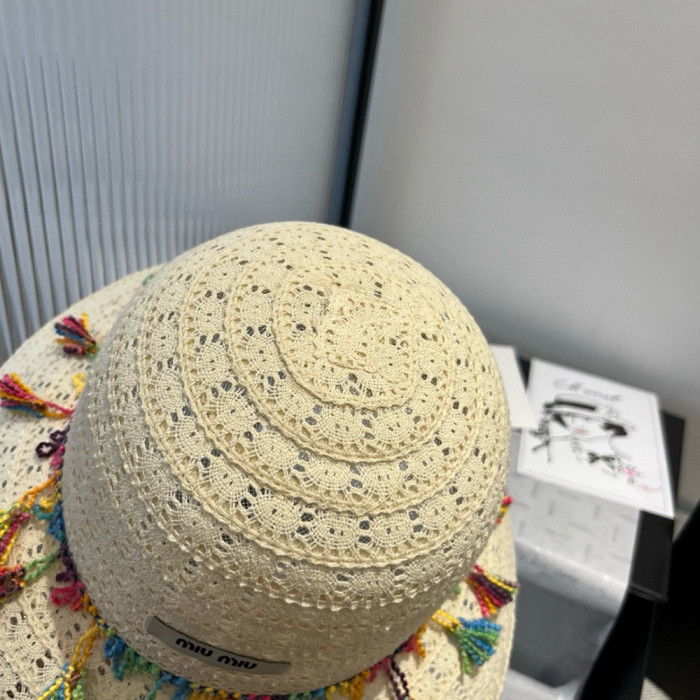 Summer Women Casual Bucket Hat Narrow Flared Brim Cloche Hat Beach Headwear Caps Unisex