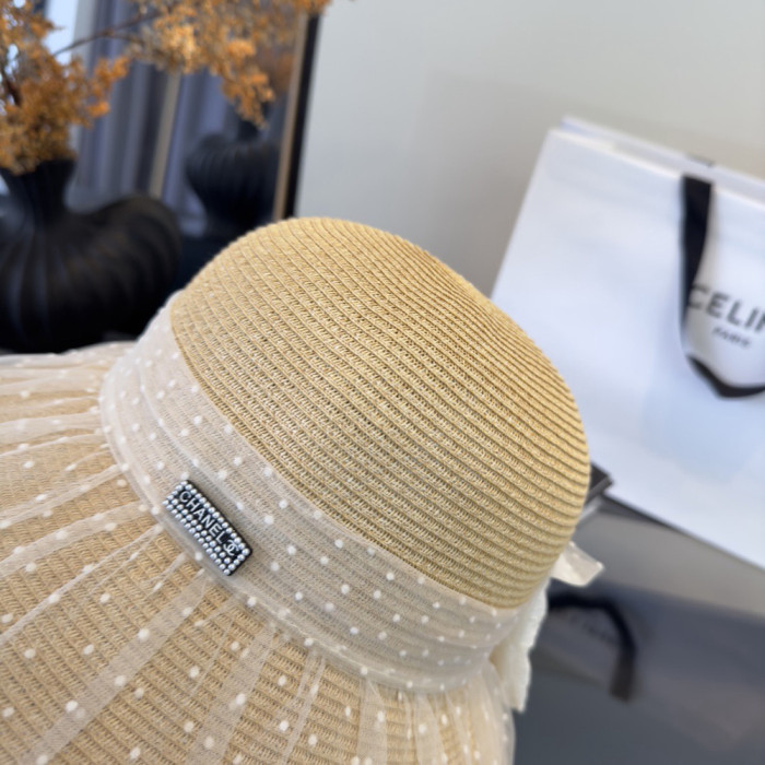 Summer Women Casual Bucket Hat Narrow Flared Brim Cloche Hat Beach Headwear Caps Unisex