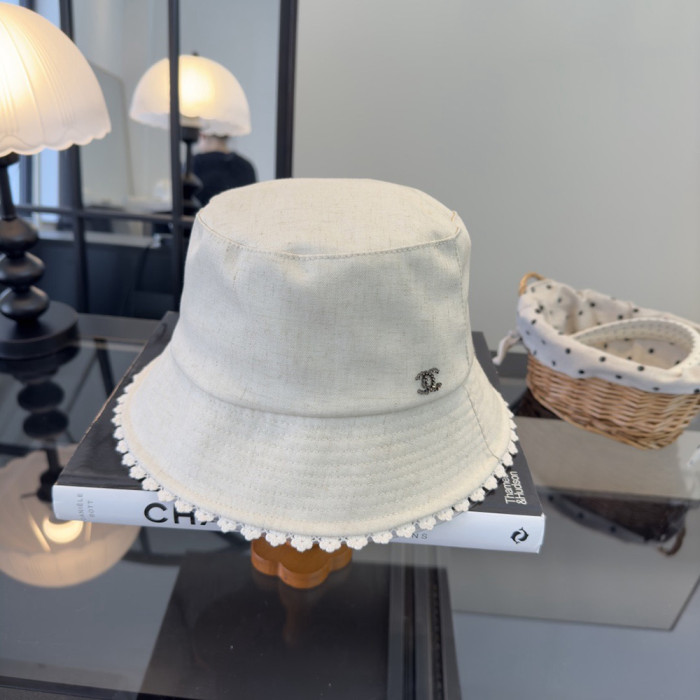 Summer Women Casual Bucket Hat Narrow Flared Brim Cloche Hat Beach Headwear Caps Unisex