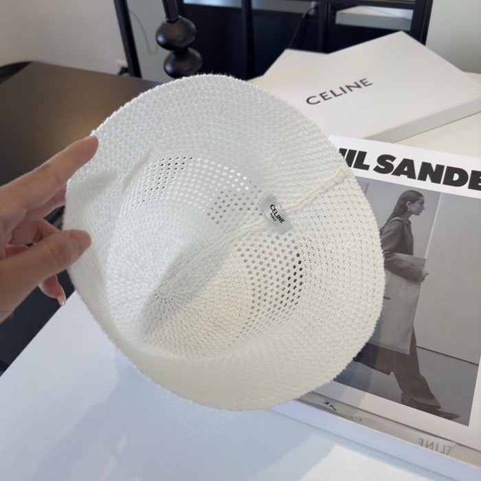 Summer Women Casual Bucket Hat Narrow Flared Brim Cloche Hat Beach Headwear Caps Unisex