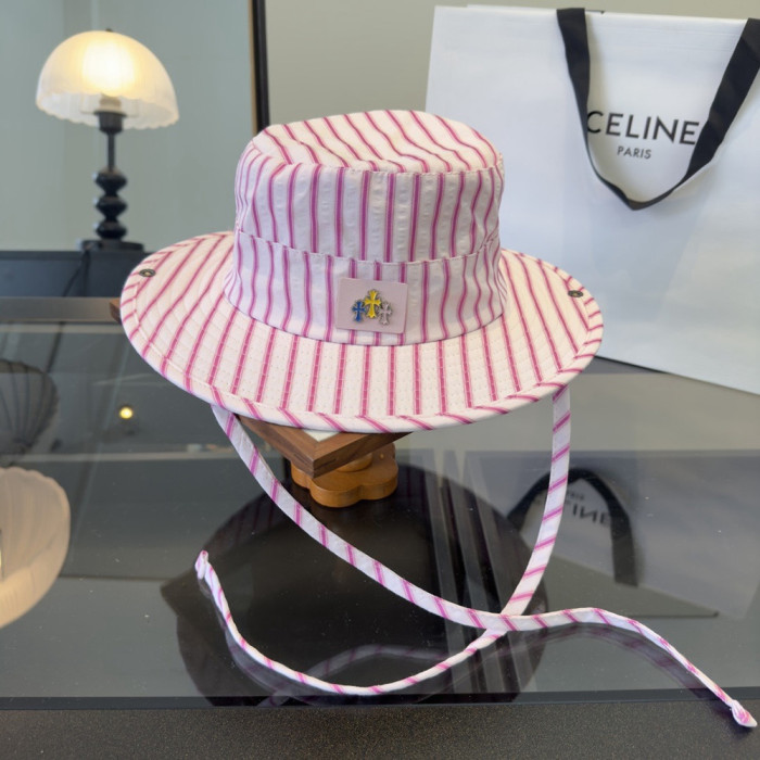 Summer Women Casual Bucket Hat Narrow Flared Brim Cloche Hat Beach Headwear Caps Unisex