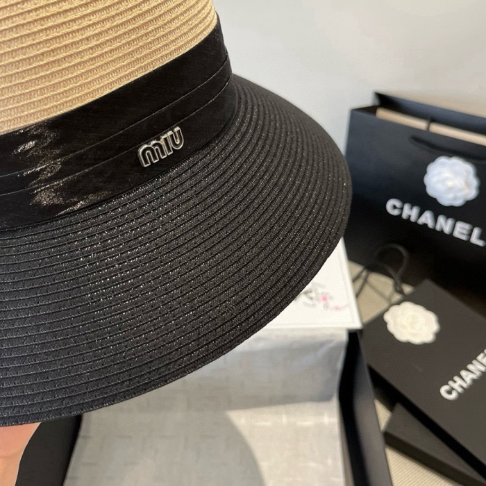 Summer Women Casual Bucket Hat Narrow Flared Brim Cloche Hat Beach Headwear Caps Unisex