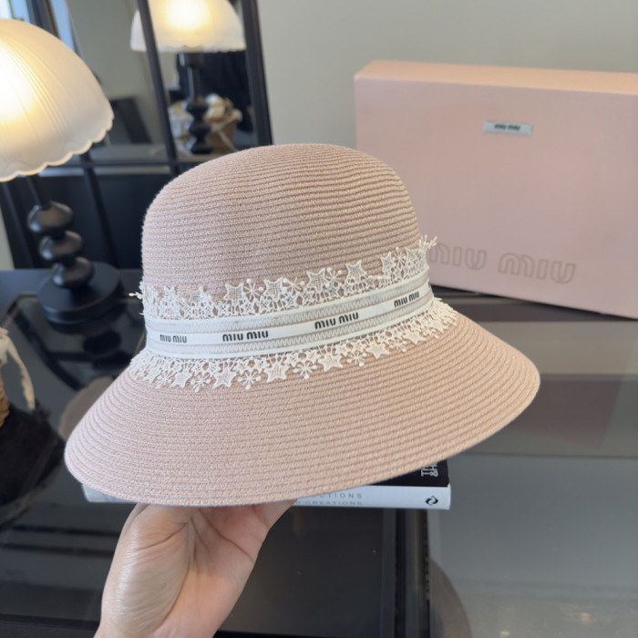 Summer Women Casual Bucket Hat Narrow Flared Brim Cloche Hat Beach Headwear Caps Unisex