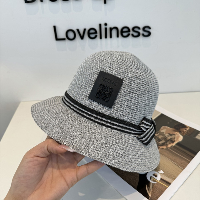 Summer Women Casual Bucket Hat Narrow Flared Brim Cloche Hat Beach Headwear Caps Unisex