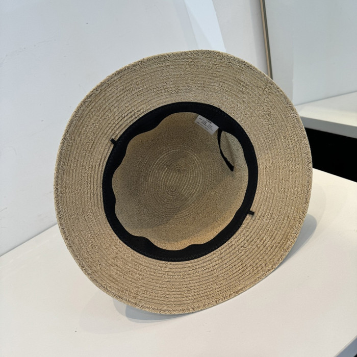 Summer Women Casual Bucket Hat Narrow Flared Brim Cloche Hat Beach Headwear Caps Unisex