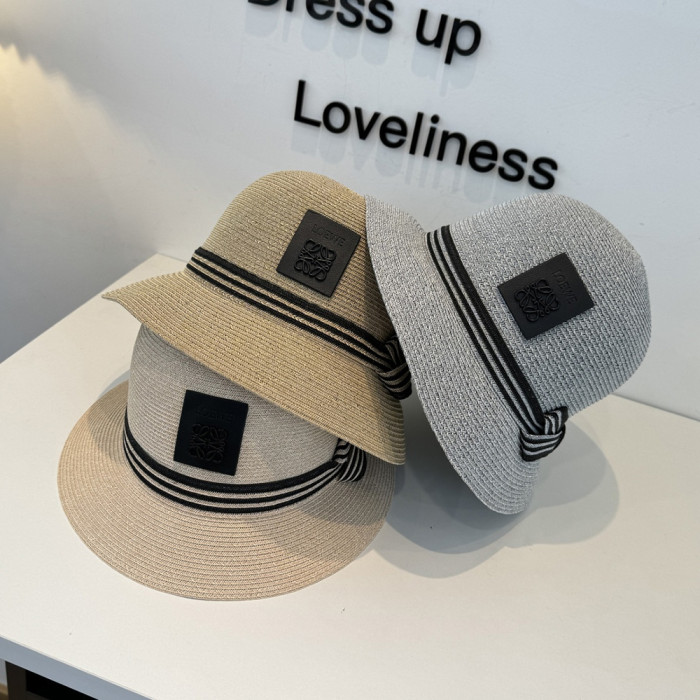 Summer Women Casual Bucket Hat Narrow Flared Brim Cloche Hat Beach Headwear Caps Unisex