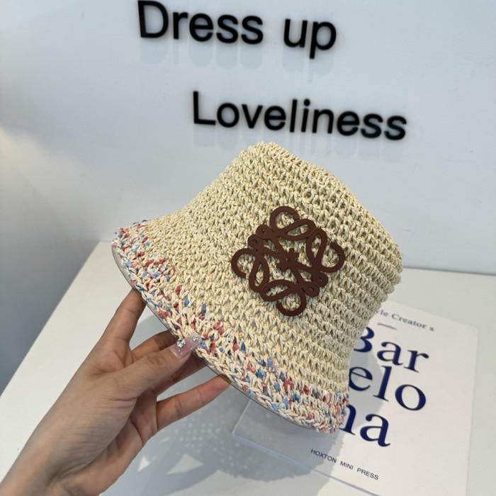 Summer Women Casual Bucket Hat Narrow Flared Brim Cloche Hat Beach Headwear Caps Unisex