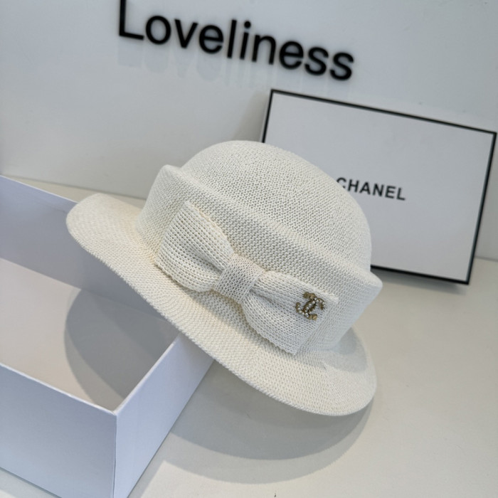 Summer Women Casual Bucket Hat Narrow Flared Brim Cloche Hat Beach Headwear Caps Unisex