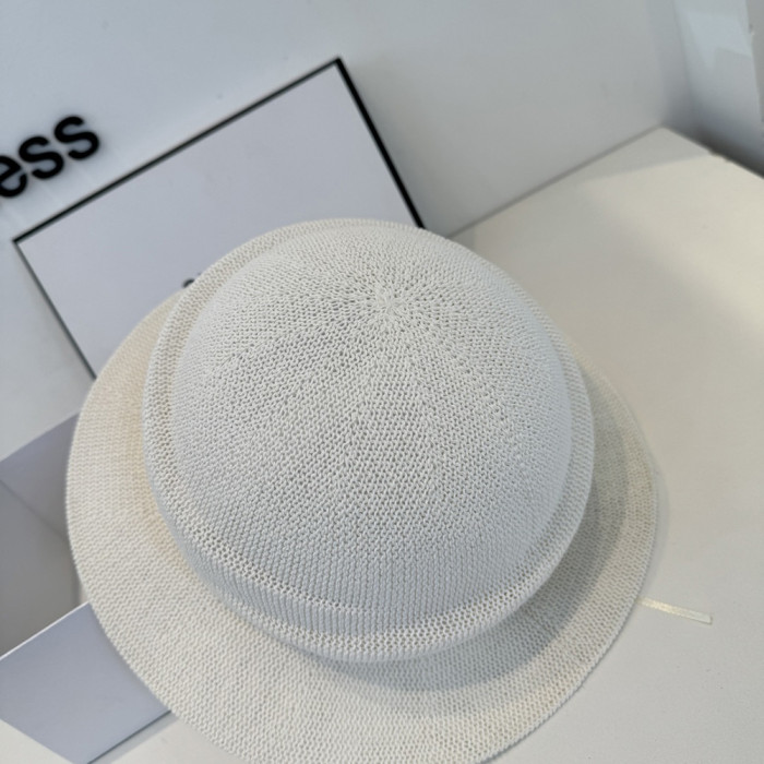 Summer Women Casual Bucket Hat Narrow Flared Brim Cloche Hat Beach Headwear Caps Unisex