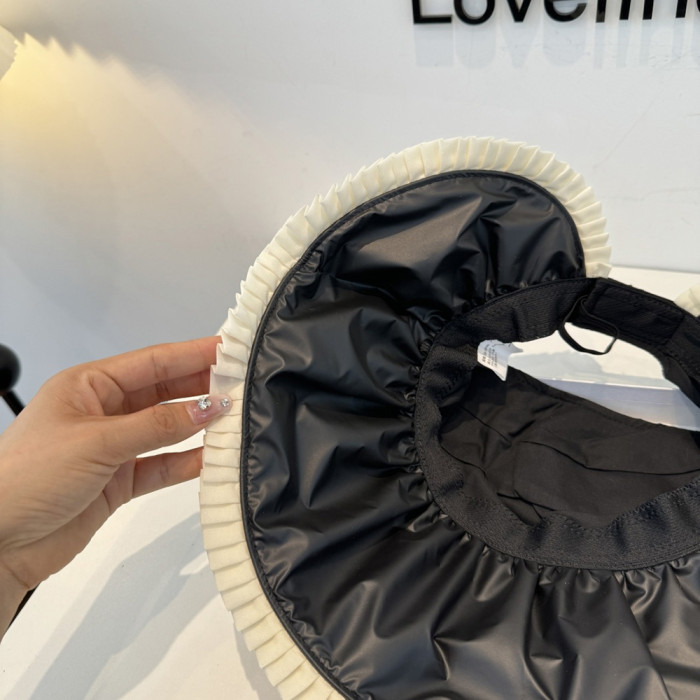 Summer Women Casual Bucket Hat Wide Brim Cloche Hat Beach Headwear Caps Unisex