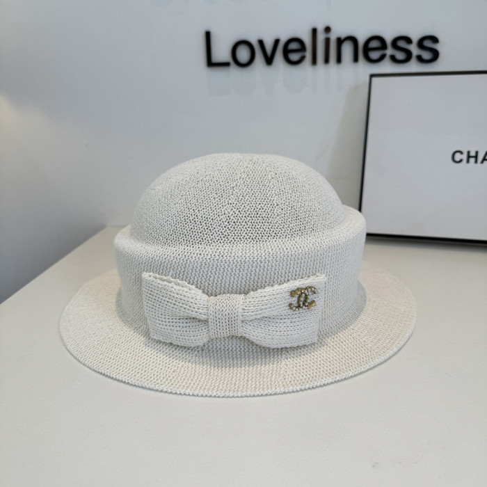 Summer Women Casual Bucket Hat Narrow Flared Brim Cloche Hat Beach Headwear Caps Unisex