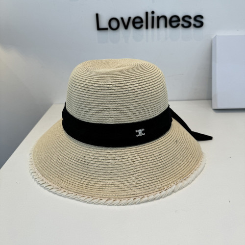 Summer Women Casual Bucket Hat Narrow Flared Brim Cloche Hat Beach Headwear Caps Unisex