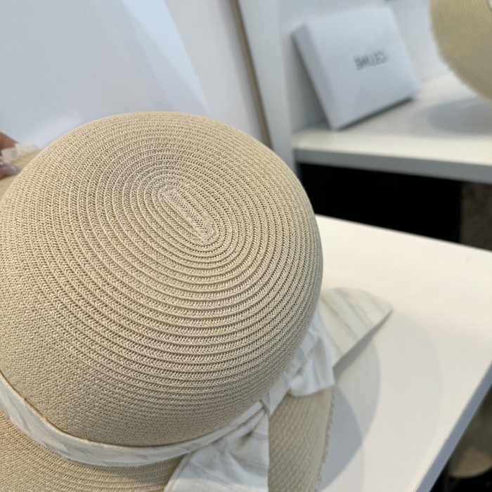 Summer Women Casual Bucket Hat Narrow Flared Brim Cloche Hat Beach Headwear Caps Unisex