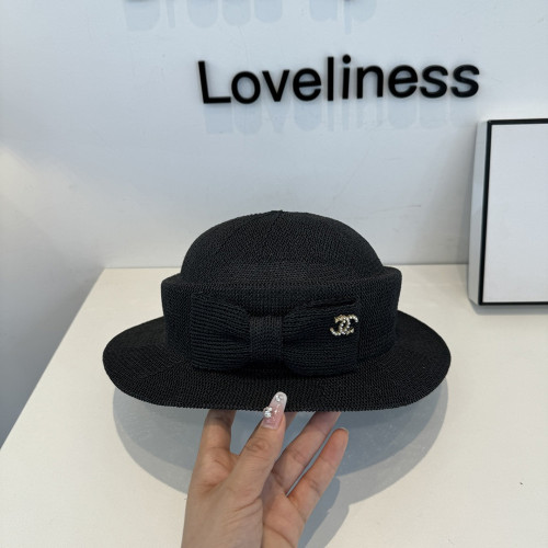 Summer Women Casual Bucket Hat Narrow Flared Brim Cloche Hat Beach Headwear Caps Unisex