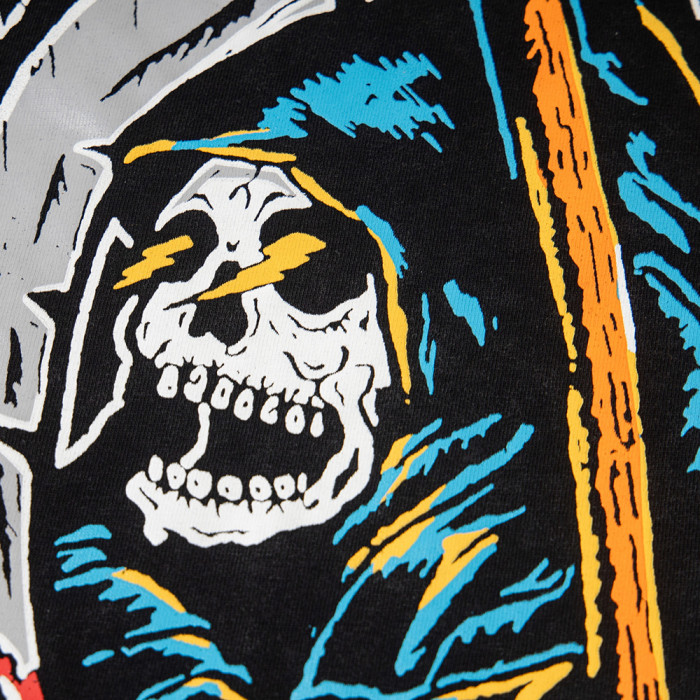 Vintage Oversized Graphic T-shirt Cotton Crewneck Tee Retro Streetwear Tops for Men Women Unisex