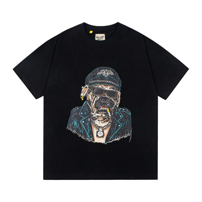 Vintage Oversized Graphic T-shirt Cotton Crewneck Tee Retro Streetwear Tops for Men Women Unisex