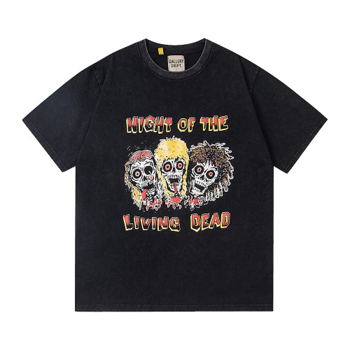 Vintage Oversized Graphic T-shirt Cotton Crewneck Tee Retro Streetwear Tops for Men Women Unisex