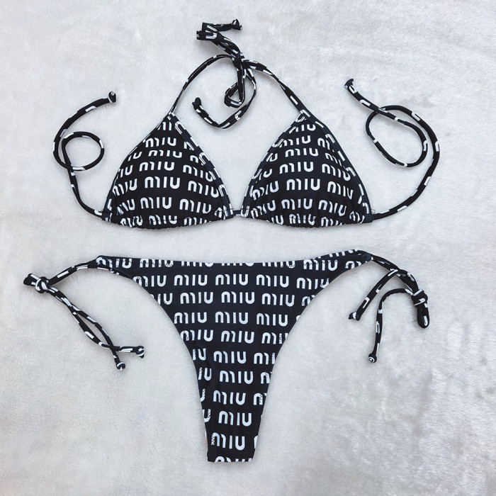 Women Two Piece Bikini Set Sport Bra Swimsuit Beach Thong Swimwear Bathing Suit