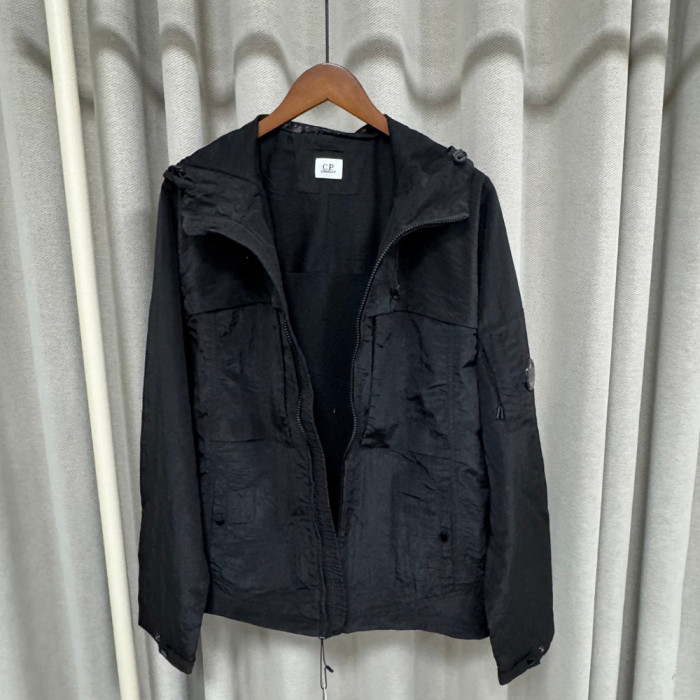 Men Women Nylon Hooded Jacket Windproof Techwear Casual Streetwear Coats Outdoor Tops Unisex