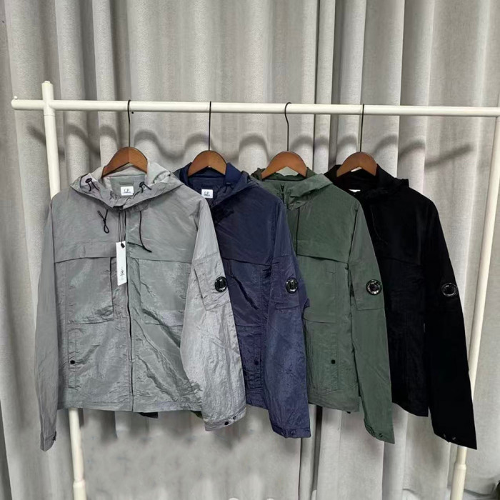 Men Women Nylon Hooded Jacket Windproof Techwear Casual Streetwear Coats Outdoor Tops Unisex