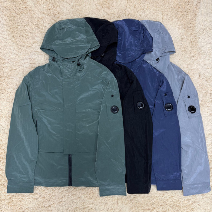 Men Women Nylon Hooded Jacket Windproof Techwear Casual Streetwear Coats Outdoor Tops Unisex