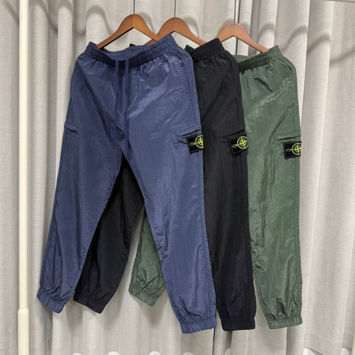 Women Men Nylon Cargo Joggers Lightweight Utility Pants Streetwear Bottoms Techwear Trousers Outfits