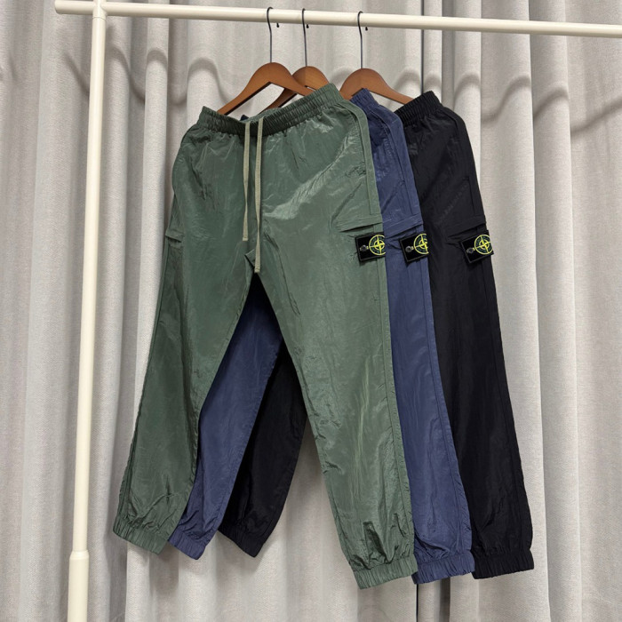 Women Men Nylon Cargo Joggers Lightweight Utility Pants Streetwear Bottoms Techwear Trousers Outfits