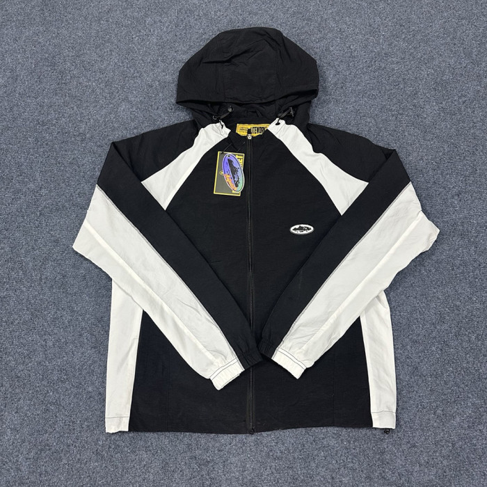 Men Women Nylon Hooded Jacket Windproof Techwear Casual Streetwear Coats Outdoor Tops Unisex