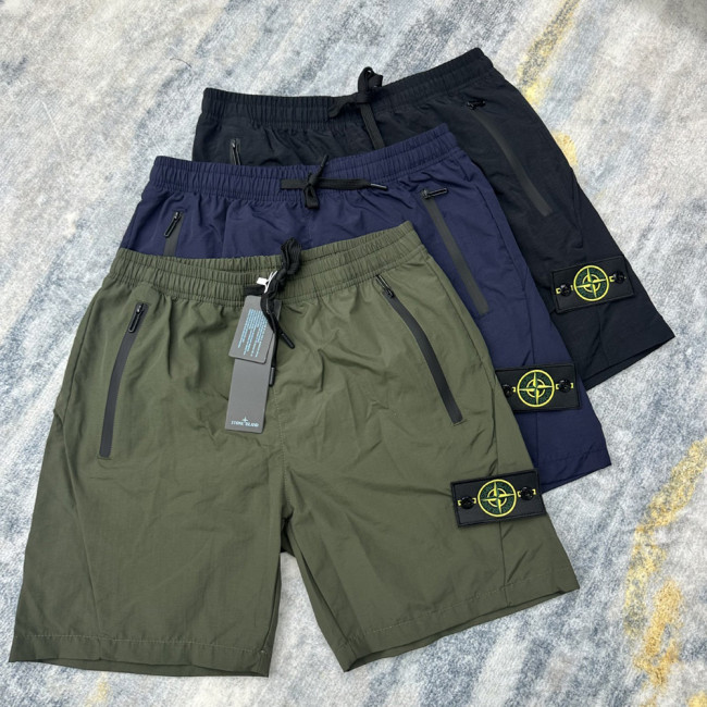 Men Lightweight Shorts Quick Dry Beach Shorts Swim Trunks Elastic Waist Bottoms Pants Unisex