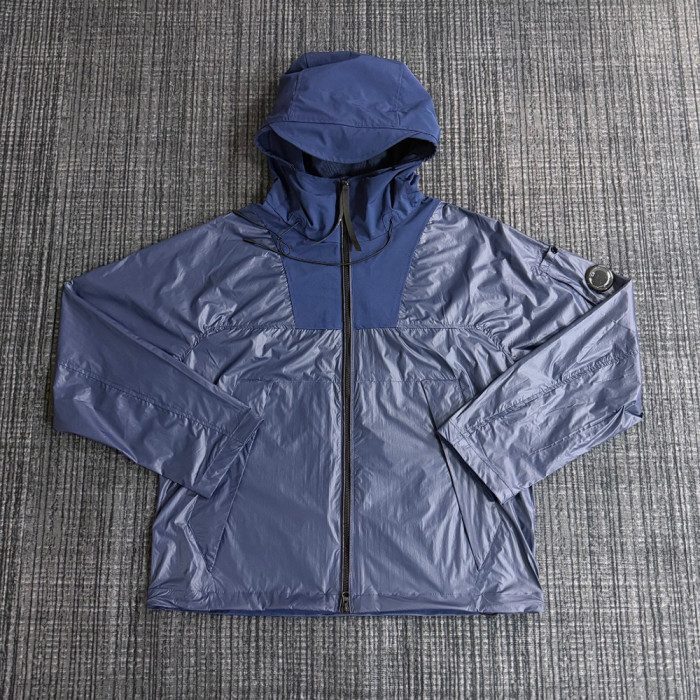 Men Women Nylon Hooded Jacket Windproof Techwear Casual Streetwear Coats Outdoor Tops Unisex