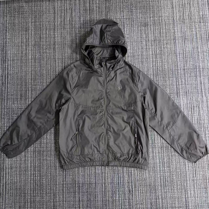 Men Women Nylon Hooded Jacket Windproof Techwear Casual Streetwear Coats Outdoor Tops Unisex