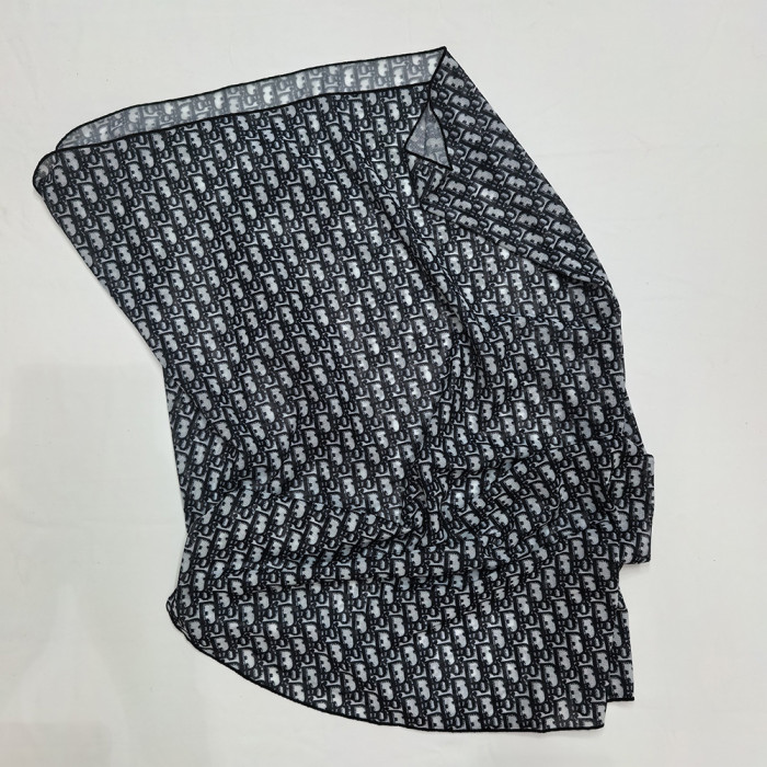 Women's Geometric Print Beach Wrap Sarong  Lightweight Swimwear Cover Up Scarf for Summer Vacation