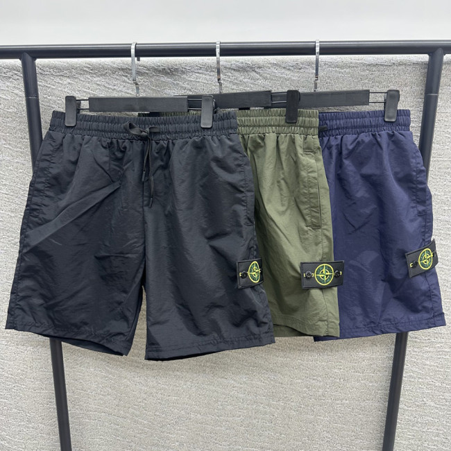 Men Lightweight Shorts Quick Dry Beach Shorts Swim Trunks Elastic Waist Bottoms Pants Unisex