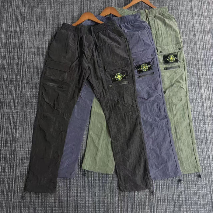 Women Men Nylon Cargo Joggers Lightweight Utility Pants Streetwear Bottoms Techwear Trousers Outfits