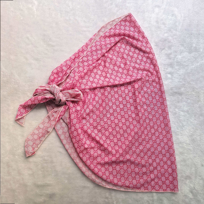 Women's Geometric Print Beach Wrap Sarong  Lightweight Swimwear Cover Up Scarf for Summer Vacation