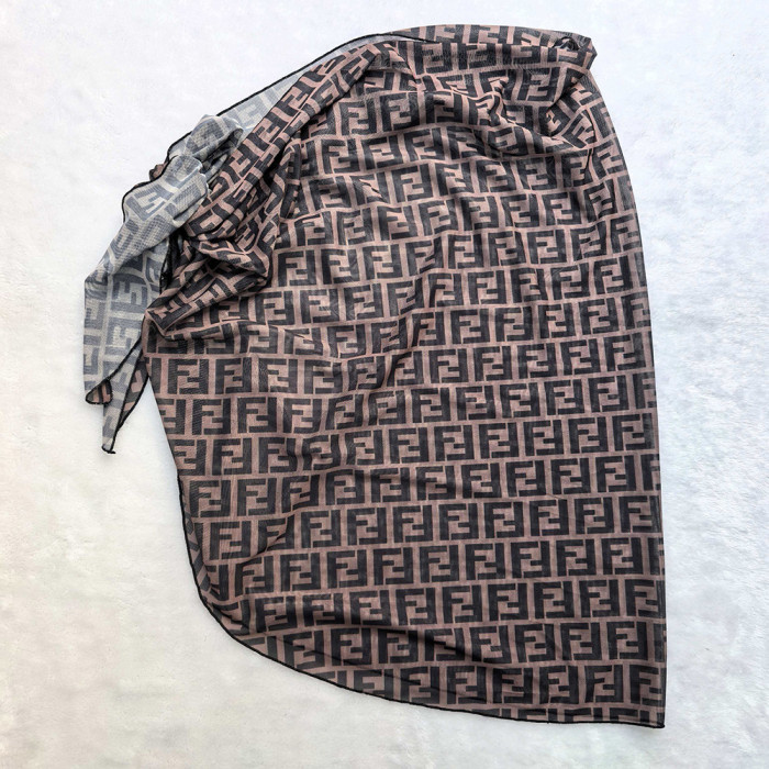 Women's Geometric Print Beach Wrap Sarong  Lightweight Swimwear Cover Up Scarf for Summer Vacation