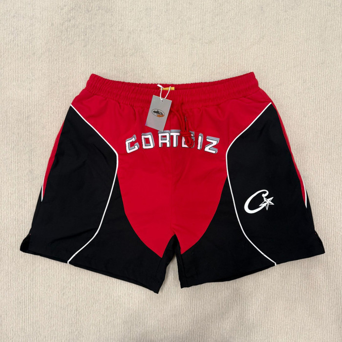 Men Retro Mesh Basketball Shorts Lightweight Quick Dry Beach Shorts Elastic Waist Bottoms Pants Unisex