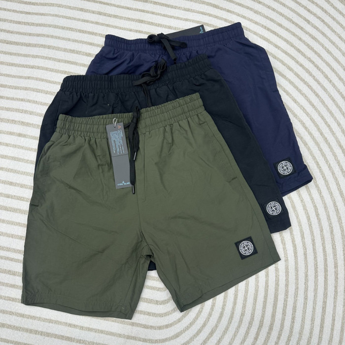 Men Lightweight Shorts Quick Dry Beach Shorts Swim Trunks Elastic Waist Bottoms Pants Unisex